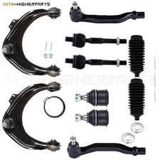 Front Upper Control Arm Ball Joint Tie Rod End Kit For 1998-2002 Honda Accord