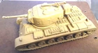 MARX DESERT FOX US ARMY TANK #51 WWll BATTLEGROUND TAN PLAYSET TOY VINTAGE