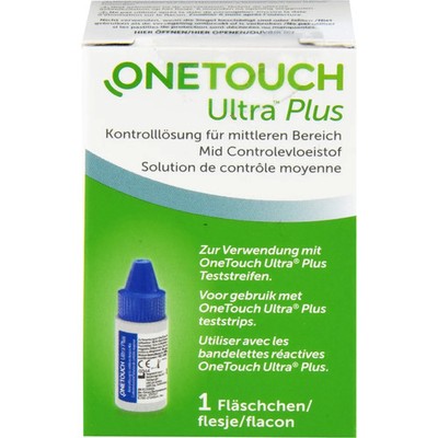 One Touch Ultra Plus Kontrolllösung Mittel 3.8ml - 13881539