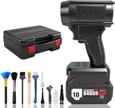 Turbo Jet Double-Blow V3.0 Cordless Leaf Blower - 150,000 RPM 200 Mph High-Speed