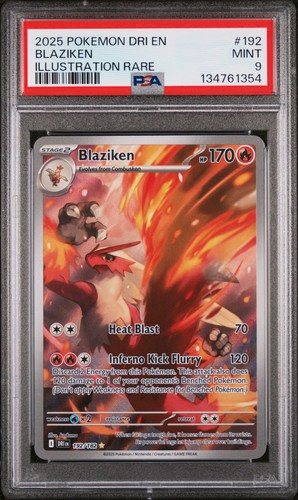 Blaziken graded PSA 9 for sale on eBay
