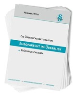 Die ÜBerblickskarteikarten Europarecht Im ÜBerblick | PrüFungsschemata | Deutsch