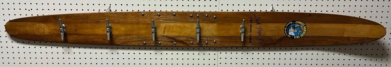 Dick Pope, Jr. Cypress Gardens Waterski Towel Rack