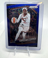 Panini 2025 Prizm WNBA Kahleah Copper Phoenix Mercury #62 Blue Velocity Prizm
