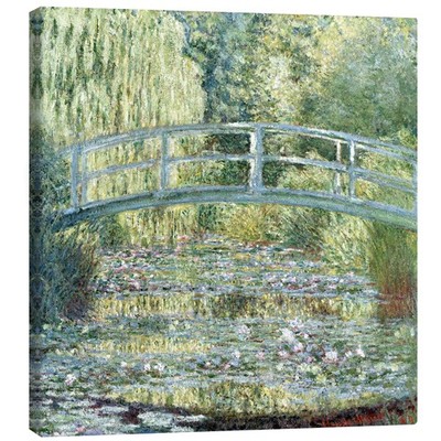 Leinwandbild Seerosenteich, Symphonie in Grün - Claude Monet
