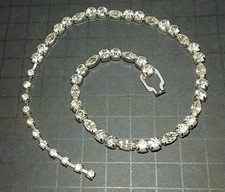 Vintage Eisenberg Ice Crystal Choker Necklace...