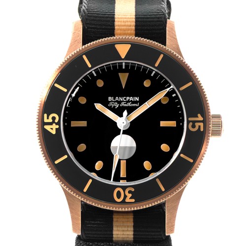 Blancpain Fifty Fathoms 5901-5630-NANA 41mm Black Bronze Mens Watch Papers 2024