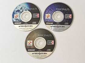 Sega Saturn Policenauts w/Spine Reg-Card SS Konami Adventure Game Japan JP