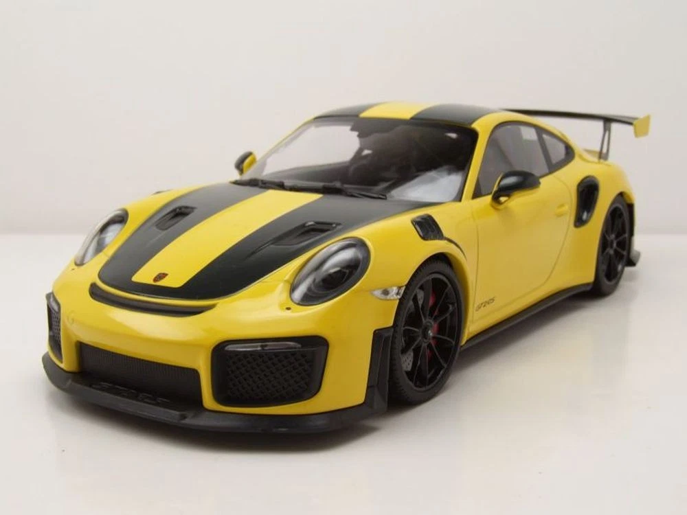 Miniature UT 1/18 - Porsche 911 GT2 - Beige Clair (UTREW04) - Diecast