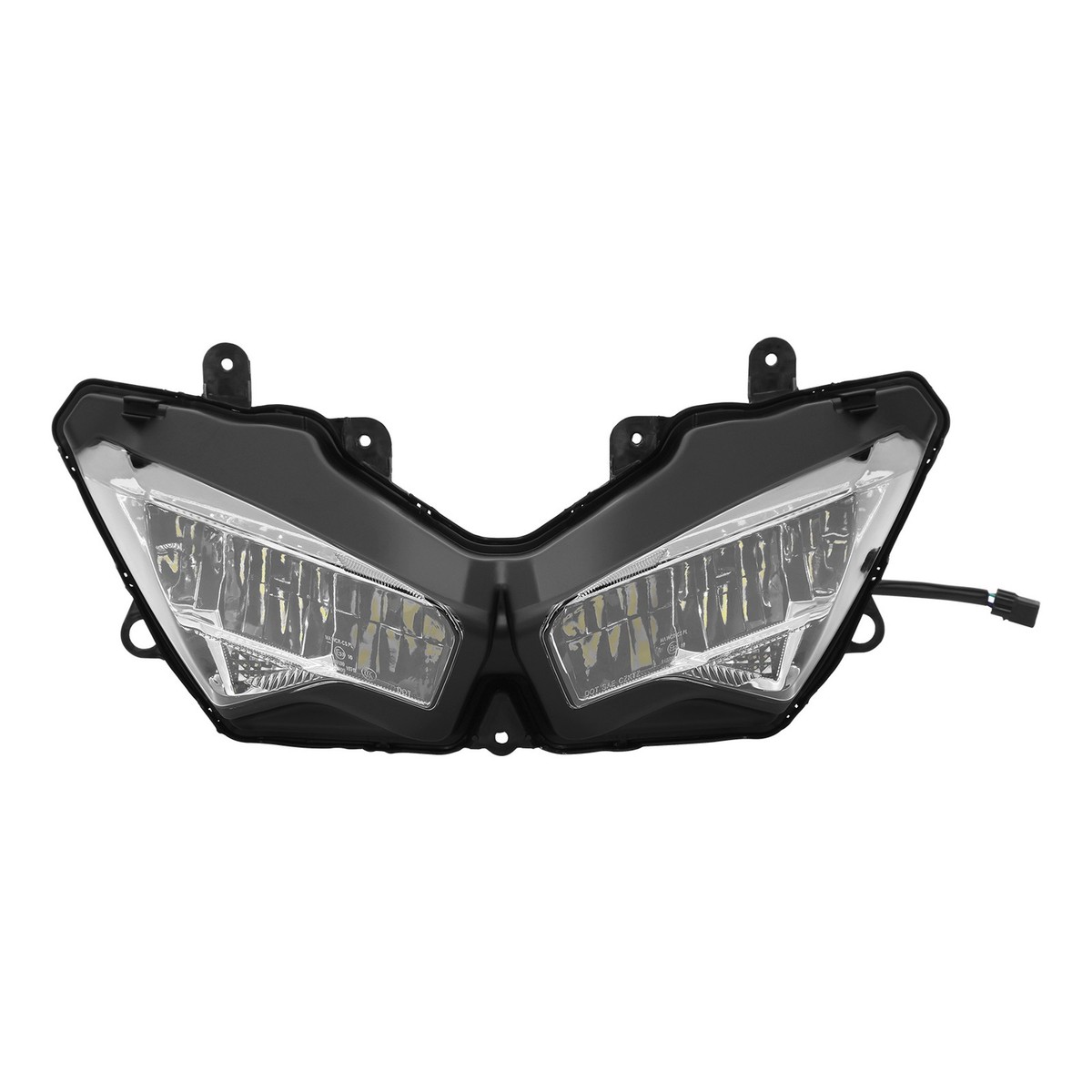 2019-2023 Kawasaki Ninja ZX6R Front Headlight Assembly | Black