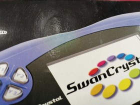 Bandai WonderSwan Wonder Swan WS Crystal Console Blue Violet with Box Tested