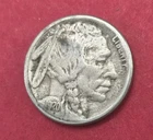 1920-S or D (unsure). Buffalo Nickel Rpm, Very Fine Condition.