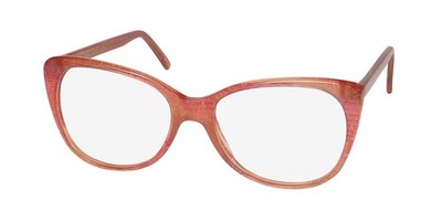 NEW ANDY WOLF 5071 EYEWEAR OVERSIZED PLASTIC 55-16-140 FULL-RIM AUSTRIA ORANGE G