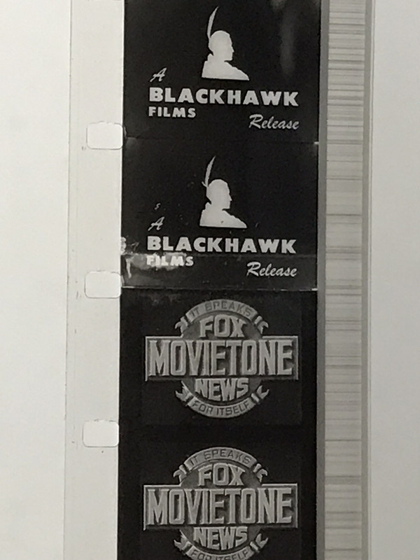 Fox Movietone News LINDBURGH BABY/BERLIN BAR GIRLS+16MM SOUND B/W PRINT 7" Reel