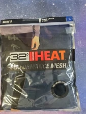 32° Degrees Heat Men's Base Layer Pants, Black, Size L