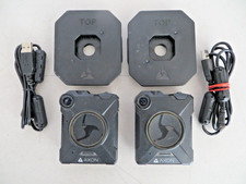 Axon Body 2 Camera Axon Body II Camera AX1001 - Lot of 2 - POWER TESTED ONLY