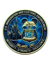ICE ERO Orlando Field Office 2&rdquo; Challenge Coin Immigration HSI Federal Collect