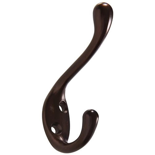 Hillman Heavy Duty Coat and Hat Hook Antique Bronze 852904
