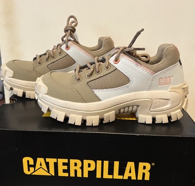 NEW Caterpillar Invader Sport W'S P91625 Silver Mink Womens 5.5 Medium