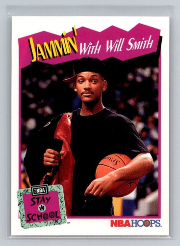 1991-92 Hoops #325 Jammin' with Will Smith