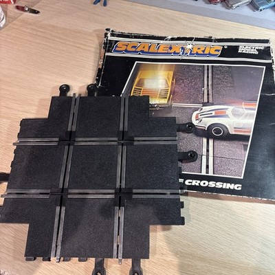 Scalextric C249 Right Angle Crossing Box 80er Jahre Vintage Boxed