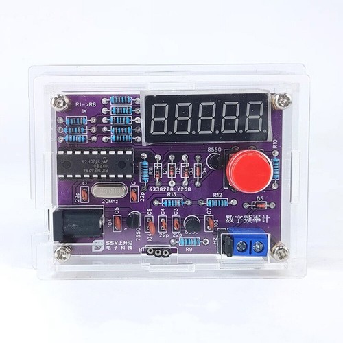 Portable DIY Frequency Meter Kit with Power Options USB or Battery Supply - Afbeelding 23 van 24