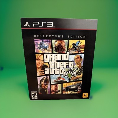Grand Theft Auto V 5 COLLECTOR'S STEEL BOOK EDITION PS3 PlayStation 3 GTA *NEW*