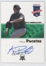 2008 TRISTAR PROjections Green Auto /50 Kevin Pucetas #118 Auto