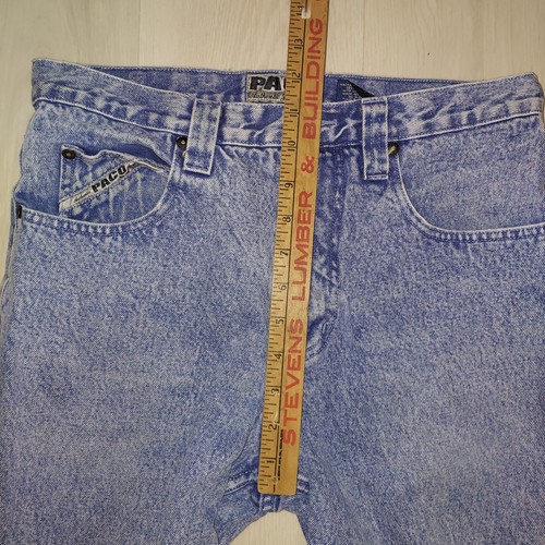 VINTAGE ? Paco Jeans Men 30x30 (Fit 29x28.5) Blue Straight Leg - Picture 9 of 16