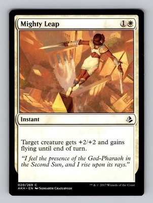 Mighty Leap 20 Common Amonkhet Magic: The Gathering Near Mint