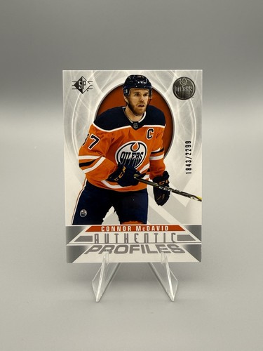 Connor McDavid #AP-1 2020 SP Authentic Profiles card