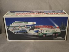 Hess Toy Truck Emergency Truck Collectible Light Sounds