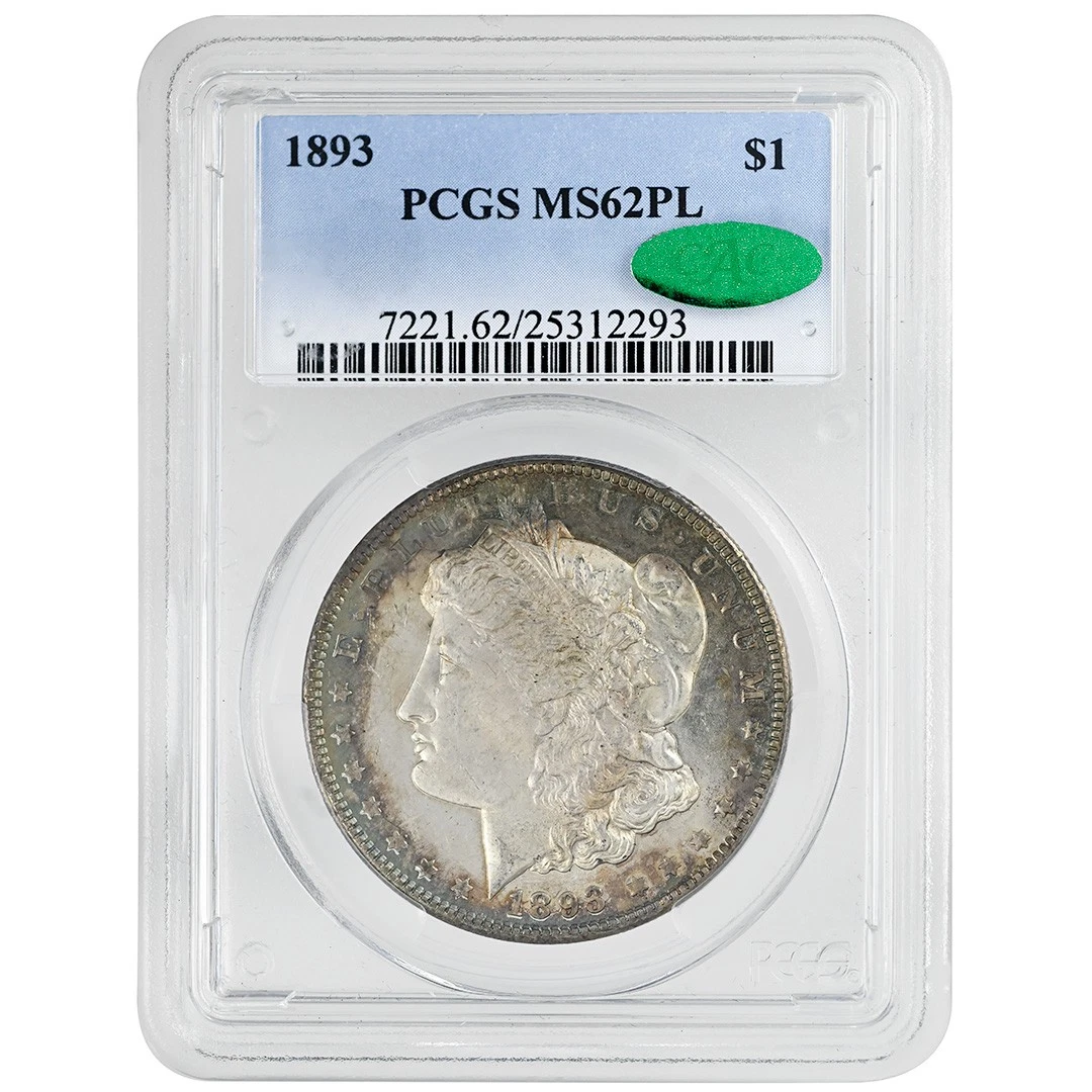MS 62 Graded 1893 Year Morgan US Dollars (1878-1921) for sale | eBay
