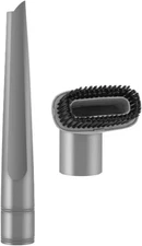 Replacement Parts Vacuum Accessories Grey Crevice Tool and Dust Brush