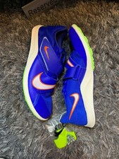 Men Nike Zoom Rival Jump Spikes Blue Track  Field Shoes DR2756-400 Size 7 New