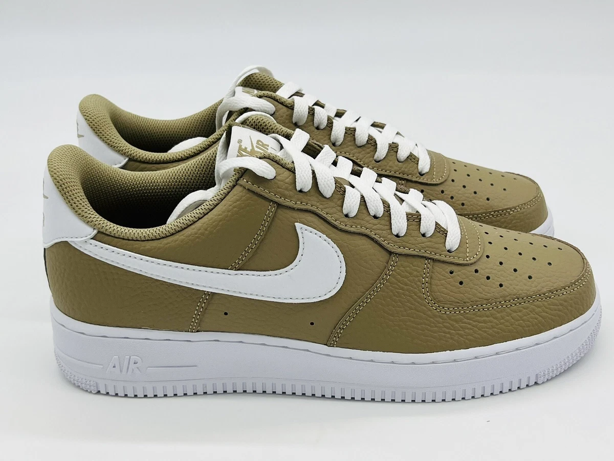 Size 10 - Nike Air Force 1 Low '07 Khaki 2023 Casual Shoes DV0804-200 (No Lid)