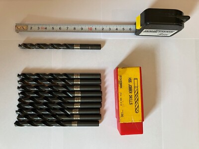 Dormer HSS Jobber Drills A100 Drehbohrer metrisch 10 Stück 8,00mm DIN 338RN