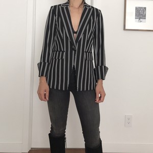 veronica beard white blazer