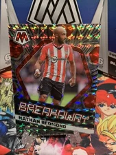 2021-22 mosaic premier league NATHAN REDMOND Breakaway MOSAIC PRIZM Southampton