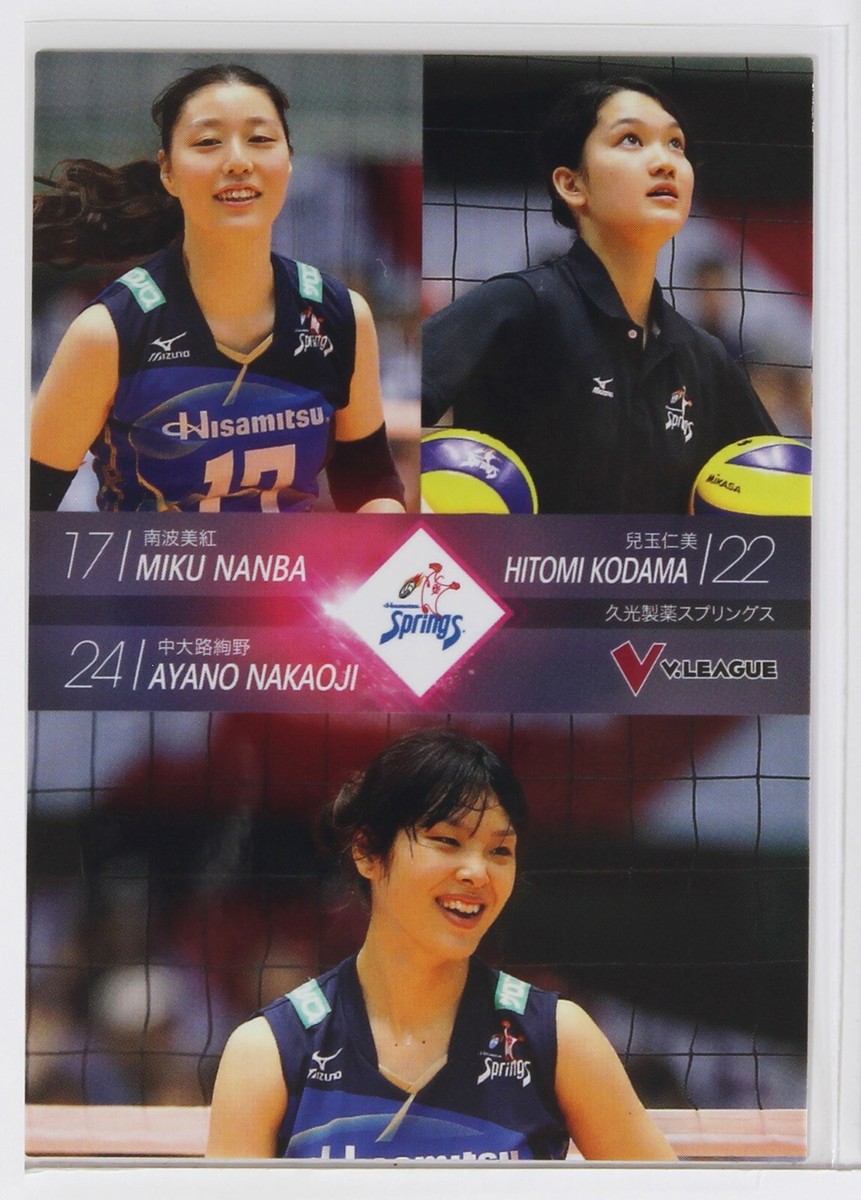 AYANO NAKAOJI - 2016 Women's Volleyball Trading Card | eBay
