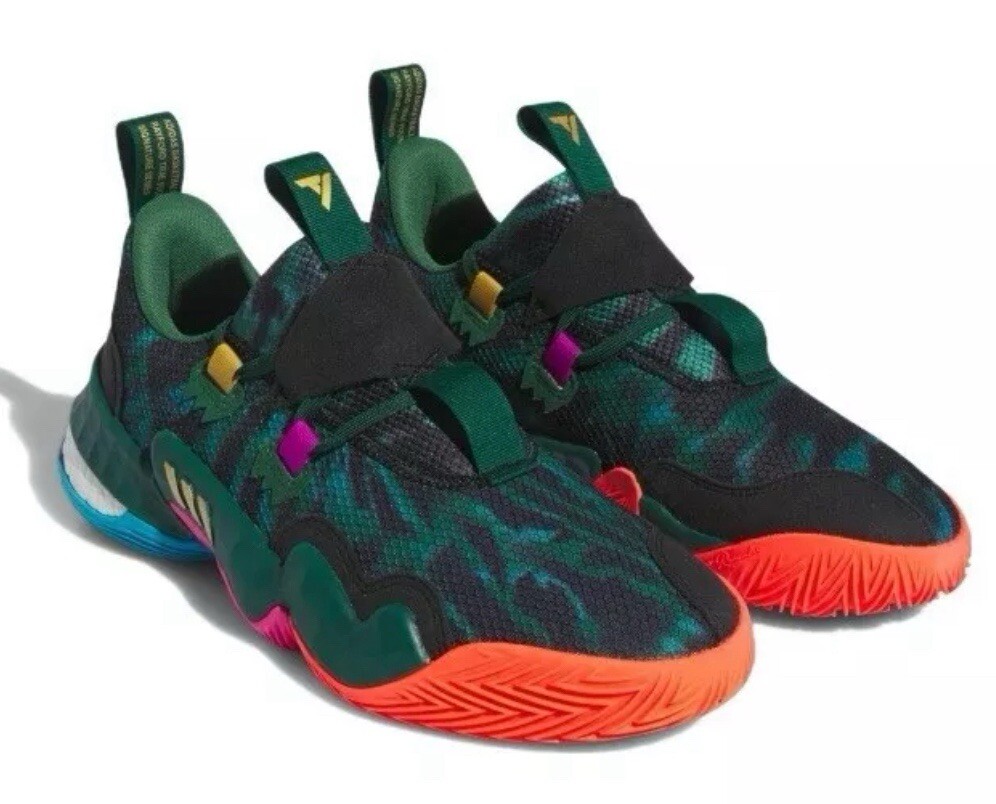 Adidas Shoes Size Men's Trae Young Sneakers Olympic Basketball