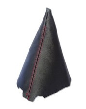 Schaltmanschette Schaltsack Fur Citroen C1 MK1 2005-2009 Leder Naht Rot