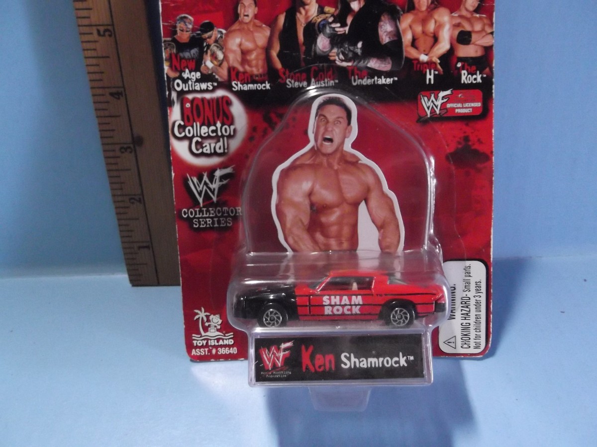 WWF Radical Rides 1:64 Scale Ken Shamrock 1998 Toy Island | eBay