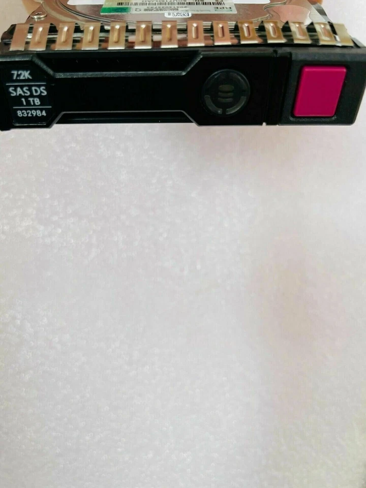832984-001 832514-B21 HPE 1TB 7.2K 12G SFF 2.5" SAS SC HARD DRIVE For Gen8 9 G8 - Image 4 of 4