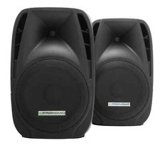 2x Enceintes Haut-Parleurs Moniteurs Professionnel DJ PA Scene Passive 600W Set