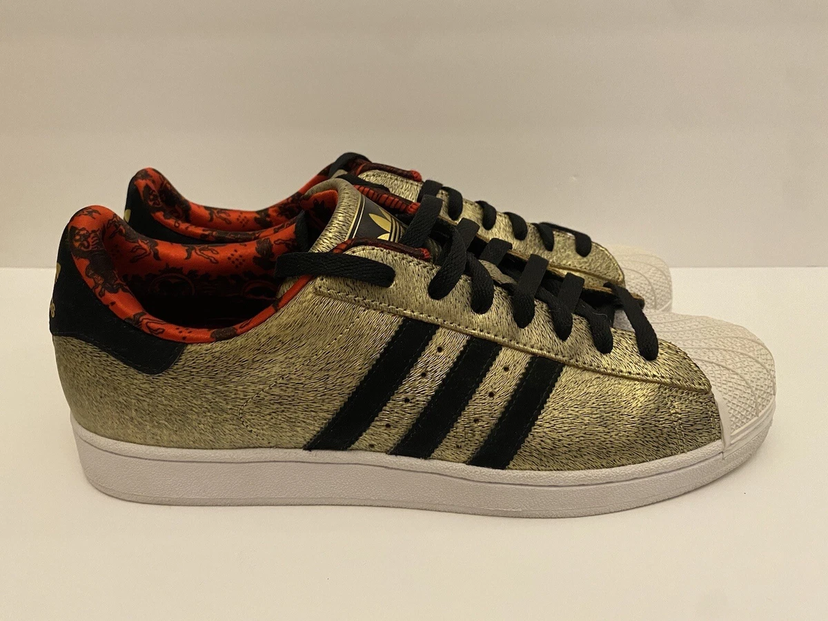 Adidas Superstar 2 Year of the Horse Gold Red Size 12 NEW eBay