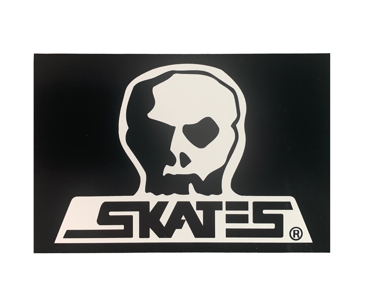 スケートボード Skull Skates Vtg Skateboard Sticker SKULL SKATES Skateboard Sticker 4.5