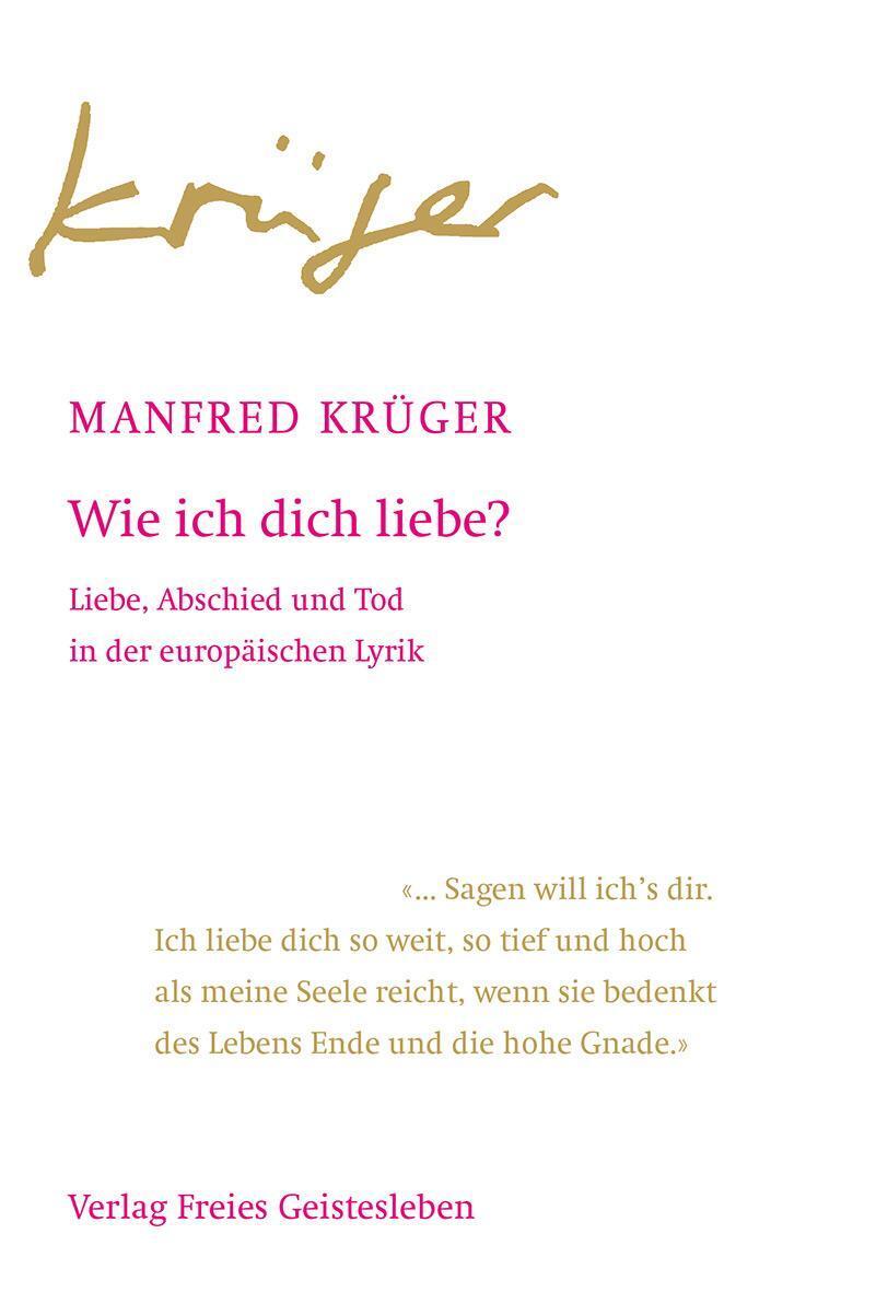 Thumbnail - Wie Ich Dich Liebe?, Manfred Krüger