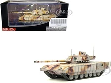 RUSSIAN T14 ARMATA TANK MULTI-DESERT CAMOUFLAGE 1/72 BY PANZERKAMPF 12166 PB