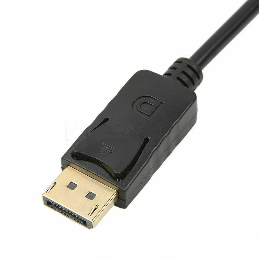 10FT Display Port DP to HDMI Cable Converter Audio Video PC HDTV 1080P 60Hz - Image 4 of 4